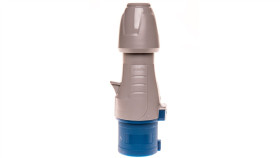 Wtyczka Przenośna 3P 16A 230V Niebieska Ip44 P17 Tempra Pro 555124