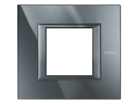 AXOLUTE Ramka 1 pojedyncza prostokątna POZIOMA 2 moduły AXOLUTE antracyt HA4802HS LEGRAND