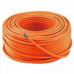 Przewód zasilający sterowniczy elastyczny PUR H07BQ-F 3x1,5 pomarańczowy Elektrokabel 500m