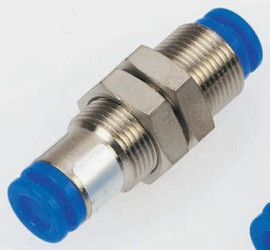 Złączka pneumatyczna Wciskane 12 mm Wciskane 12 mm SMC Adapter grodziowy do rur