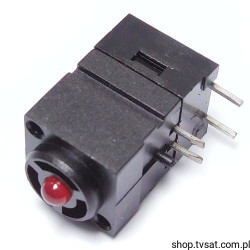 1864.8021 LED Red + Piezo Buzzer THT MENTOR