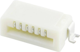 Molex Listwa kołkowa, żeńska, standardowa Ilość pinów 6 Wymiary siatki: 1 mm 527930670 1 szt. taśma na dużej rolce