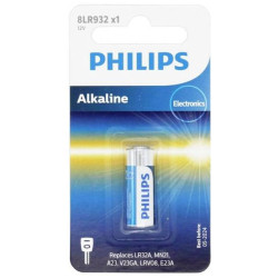 Philips 2444 8LR932/LR23A Battery 23A Alkali-Manganese 12V Non-standard 1pc