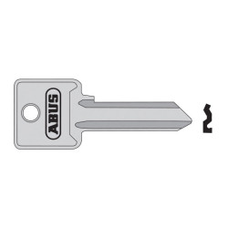 ABUS 02701 85/30 30mm Right Hand Key Blank
