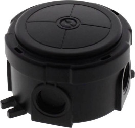 Wiska 10110633 Skrzynka przyłączeniowa (D x S x W) 100 x 89 x 57 mm czarny IP66/IP67 5 szt.