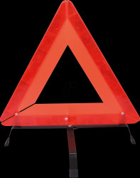 Vehicle – warning triangle, E13 standard, folding