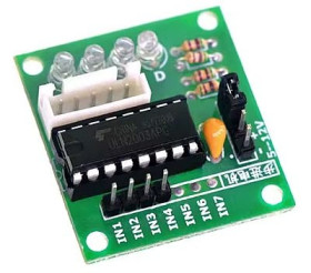 Moduł sterowania silnikiem krokowym z układem ULN2003