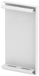 Końcówka OBO GS-E70130 czysta biel OBO Bettermann, 6277270, czysty biały, (S x G) 130 mm x 70 mm