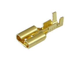 Konektor nieizolowany 6.3mm żeński - nasuwka (100szt.)