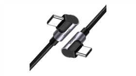 Ugreen Kabel Usb 2.0 Typ-C (Wtyk / Wtyk) Kątowy Quick Charge 3.0 Power...