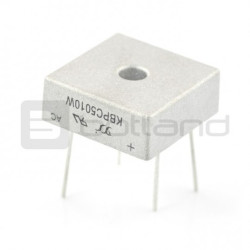 Mostek prostowniczy KBPC5010 - 1000V / 50A - z wyprowadzeniami