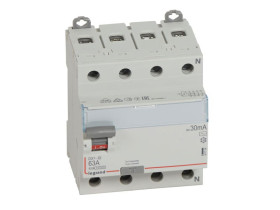 Wyłącznik różnicowoprądowy 4P 63A 30mA typ AC P304 DX3 411704 LEGRAND