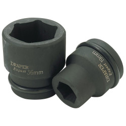 Draper Expert 28660 19mm 3/4&quot; Square Drive Powerdrive Impact Socket