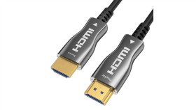Claroc Kabel Optyczny Hdmi 2.0 4K Premium High Speed Ultra Hd 5K@30 4K@60 20M