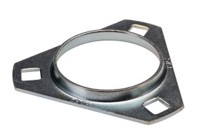 Zespół łożysk – z kołnierzami średnica wew 62mm Oprawa łożyskowa kołnierzowa liczba otworów 3 SKF