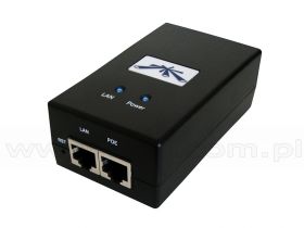 Zasilacz PoE, 24V, 1A (Ubiquiti POE-24-24W)