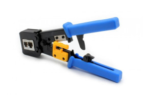 Narzędzie do terminacji wtyków przelotowych RJ45 (8P8C) kat.5e / kat.6 RJ12 (6P6C) RJ11 (6P4C) X-ML-EZ8-TOOL