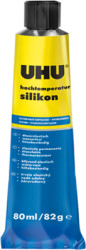 High temperature silicone, 80 ml, tube, pasty, black, HOCHTEMP.SILIKON 80ML