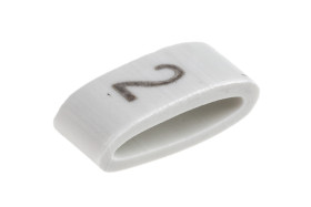 Oznaczniki kabli Wsuwany HellermannTyton zakres 1.8 → 6.3mm Pre-Printed Cable Markers ilość 100