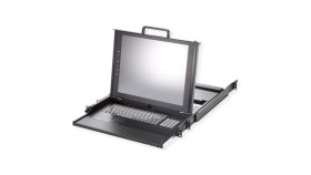 Roline 19 Lcd Kvm Console, 48 Cm (19) Tft, Vga, Usb + Ps/2, Uk