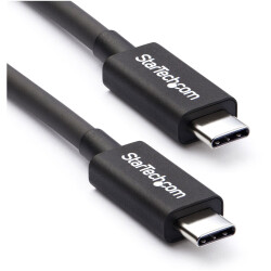 StarTech.com TBLT3MM2M 2m Thunderbolt 3 (20Gbps) USB-C Cable - Thunderbolt, USB