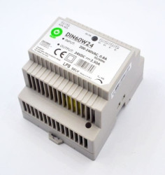 DIN60W24 zasilacz impulsowy na szynę DIN 24V / 2,5A / 60W