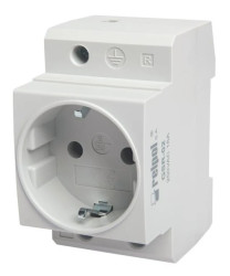 Gniazdo wtykowe na szynę DIN 35 mm 16A GSR-02 2617104
