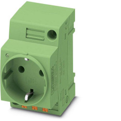 Phoenix Contact 804041 EO Enclosure Outlet Green with LED 1pc