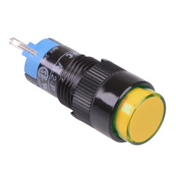 AL2M-P1PA Amber 12mm Round Pilot Light IP65 IDEC