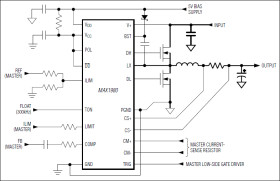 Quick-PWM Slave Controller with Driver Disable for Multiphase, DC-DC Converter