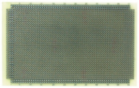 Płytka prototypowa AG631 dwustronna DIN 41612 FR4, Ø 1mm, rozstaw 2.54 x 2.54mm, 160 x 100 x 1.6mm, CIF