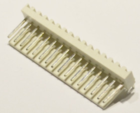 GW16RA wtyk kątowy do druku 16 pin, raster 2,54