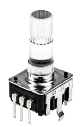 Enkoder mechaniczny obrotowy 24 imp/obr Radełkowany 6,8 mm TE Connectivity THT