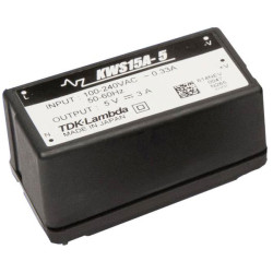 TDK-Lambda KWS15A-12 KWS-A AC/DC PSU 12V 1.3A 15.6W -10&#xB0;C to &#x2B;85&#xB0;C