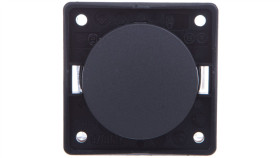 Integro Flow/Pure Łącznik Klawiszowy Uniwersalny Antracyt Mat 936562505