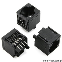 5556416-1 RJ-45 Socket to PCB THT TYCO