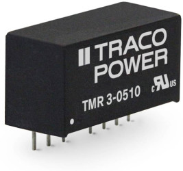 TracoPower TMR 3-1210 Przetwornica DC/DC, do PCB TMR 3-1210, SIP-8, 3 W, 3.3 V/DC, 700 mA, 1 szt.