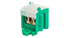 Listwa Zaciskowa Odgałęźna Wlz 1 X 35Mm2 + 4 X 16Mm2 Zielony Wlz-35/4X16/Z