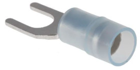 Konektor zaciskowy płaski Izolowane, 4.3mm, Niebieski 14AWG 2.5mm² 16AWG 1.5mm² RS PRO