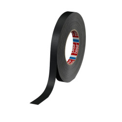 Taśma tkaninowa Czarny szerokość: 12mm Tesa Taśma tekstylna Tesa 4651