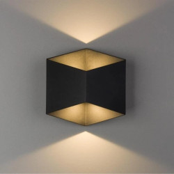 Kinkiet TRIANGLES LED 2x5W 700lm 3000K czarny IP54 8142 Nowodvorski