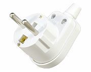 Wtyk 230V kąt. z uziem. WT-16