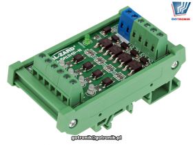Moduł optoizolatora PLC na szynę DIN