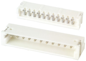 Wtyk PCB 11-pinowe raster: 1.5mm -rzędowe JST Przewlekany 1.0A 50.0 V.