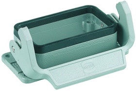 Surface mount housing, size 16B, die-cast aluminum, longitudinal bow locking, IP65, 09300160307