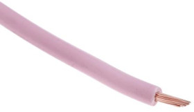 Kabel trzynormowy, dł. 100m 1,5 mm², 21 A, 1 kV DC, 600 V AC, Maks. +105C Różowy Zgodność z trzema normami, RS PRO
