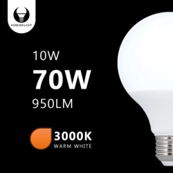 Żarówka LED E27 G95 10W 230V 3000K Forever Light