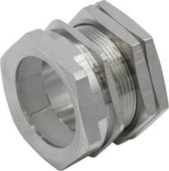 AY000158, akcesoria czujnika, tuleja zaciskowa, M36x1,5, dł. 36, mosiądz, biały brąz