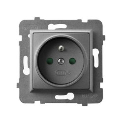 ARIA szary mat. GP-1UZP/m/70 Gniazdo poj. zu OSPEL