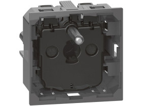 LIVING NOW Gniazdo 2P+Z - zaciski automatyczne - 2 moduły K4142A LEGRAND